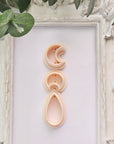 Moon Drops Cutter Set - Rapunzel & Croft