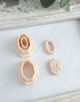 Honeycomb Elongated Duo Cutter Set (S) - Rapunzel & Croft