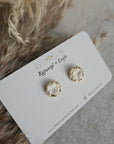 Stardust druzy clay studs - Rapunzel & Croft