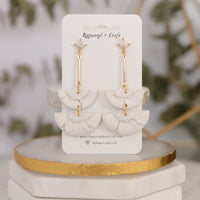 CRYSTAL TERRACE FLORAL earrings