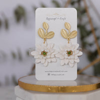 WILD FLOWER DAISY drop earrings