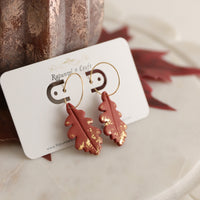OAK LEAF earrings