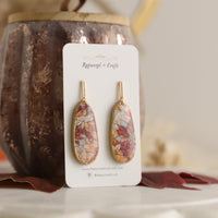 AUTUMN STAINGLASS earrings