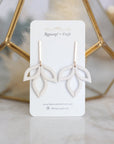 Ella Leaf dangle earrings