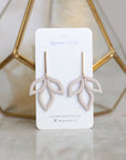 Ella Leaf dangle earrings