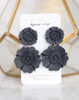 Lilian Duo Flower dangle earrings