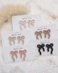 Emily bow earrings