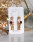 Nutcracker earrings