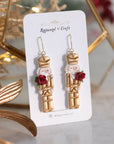 Nutcracker earrings