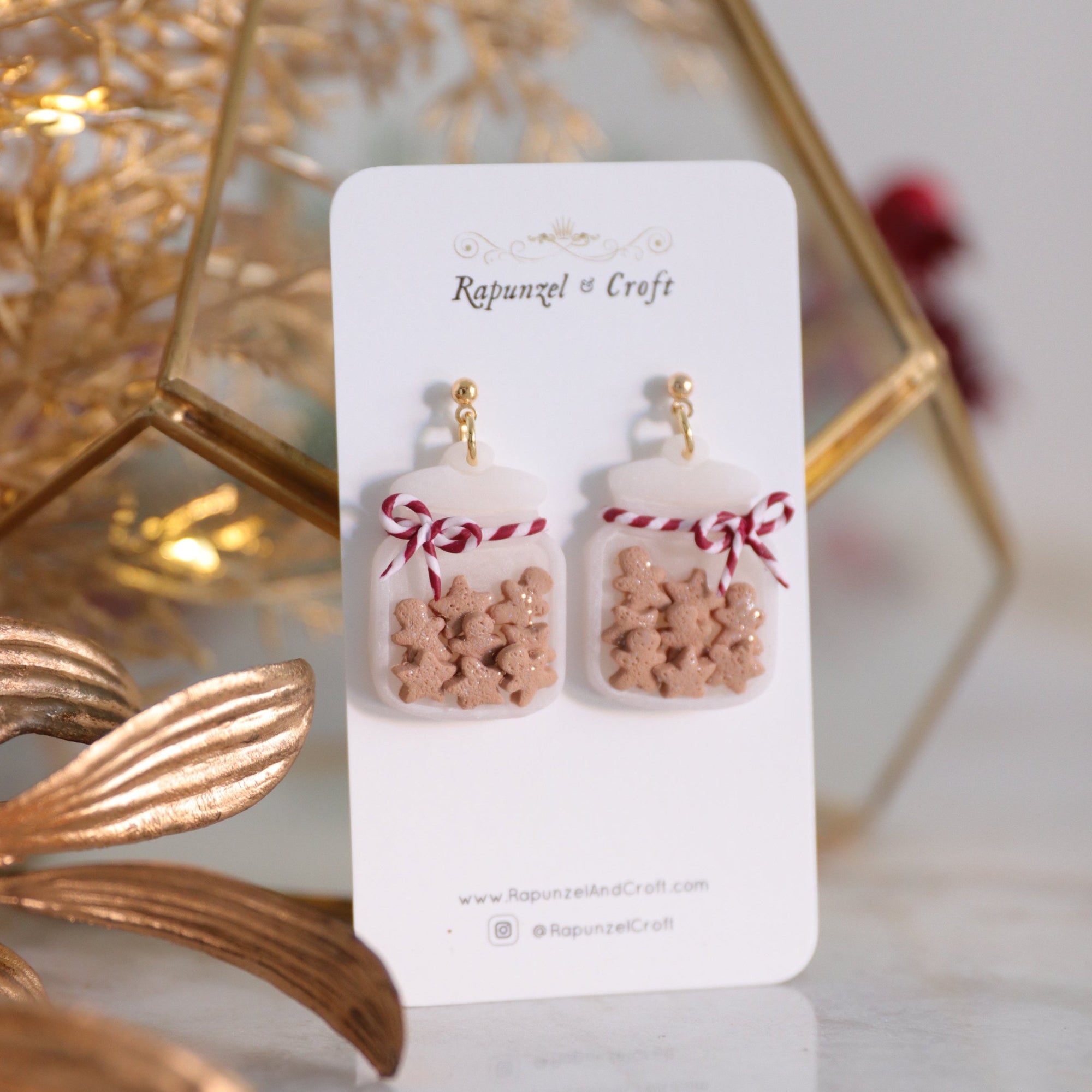 Holiday Cookie Jar earrings