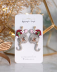 OSCAR Farmhouse mouse earrings