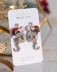 OSCAR Farmhouse mouse earrings