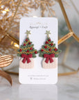 Spruce Christmas Tree earrings