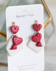 Dear Future Me Love Note earrings