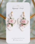 Love Script earrings