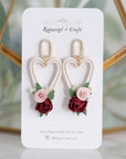 Flowering Hearts earrings