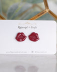 Confident Girl Lips stud earrings