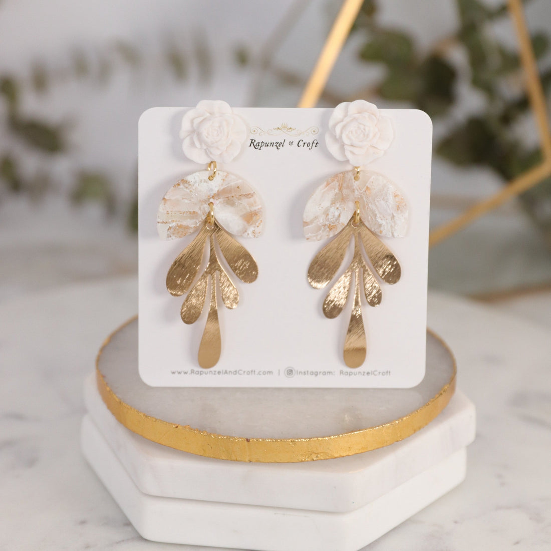 TITANIA drop earrings
