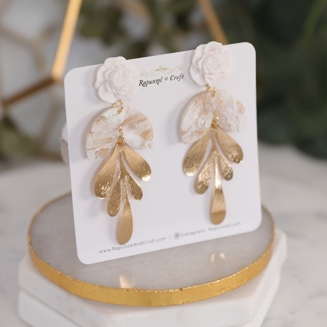 TITANIA drop earrings