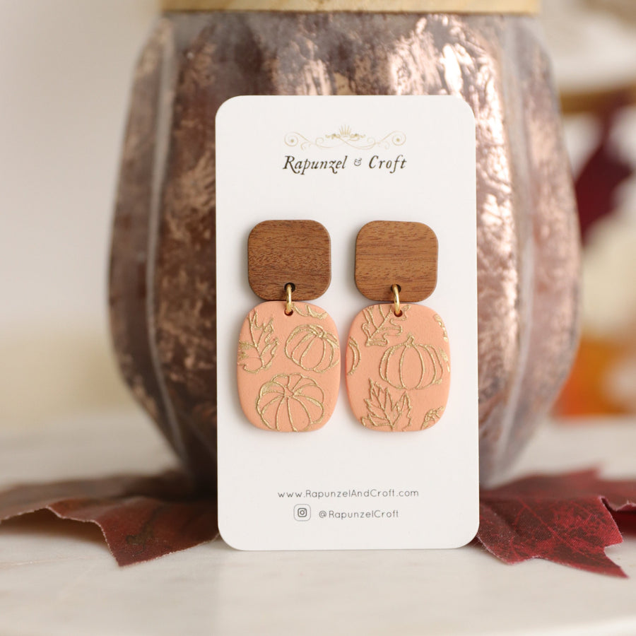 PUMPKIN SEASON earrings
