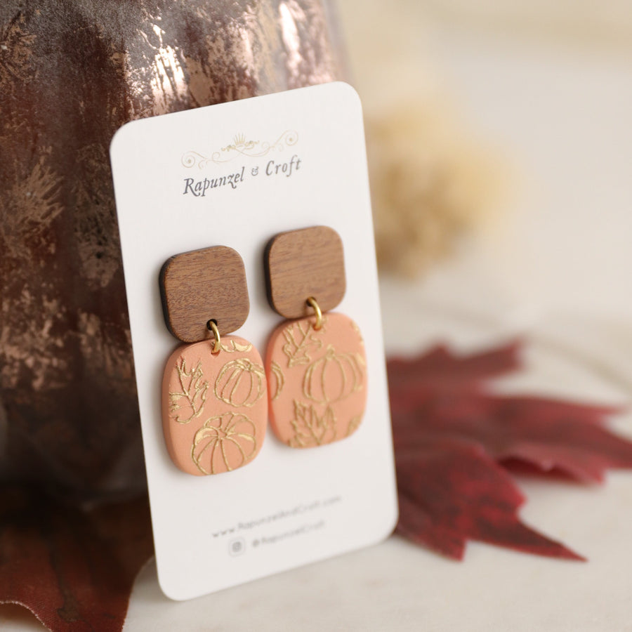 PUMPKIN SEASON earrings