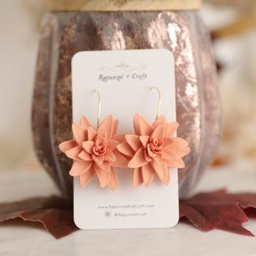 VALERIE SOFT PUMPKIN earrings