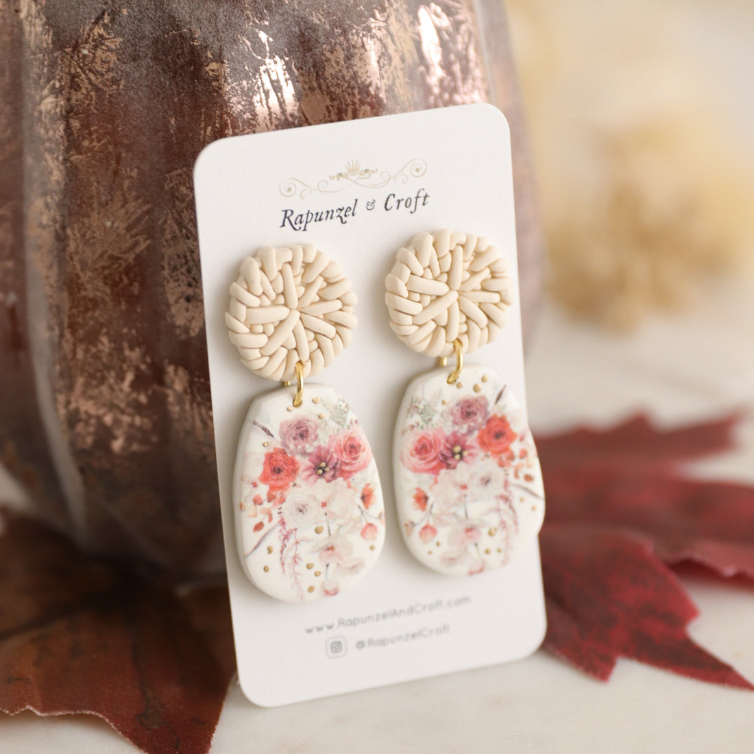 FALL BOUQUET earrings
