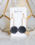 Sasha Floating Flower dangle earrings