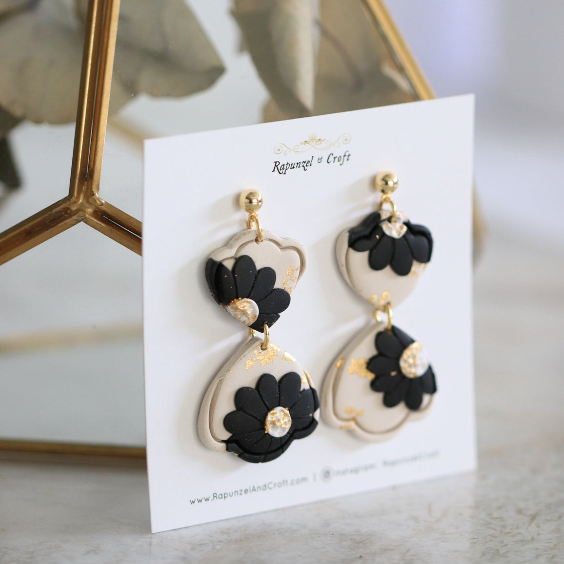 CALLIOPE - INVERSE drop earrings
