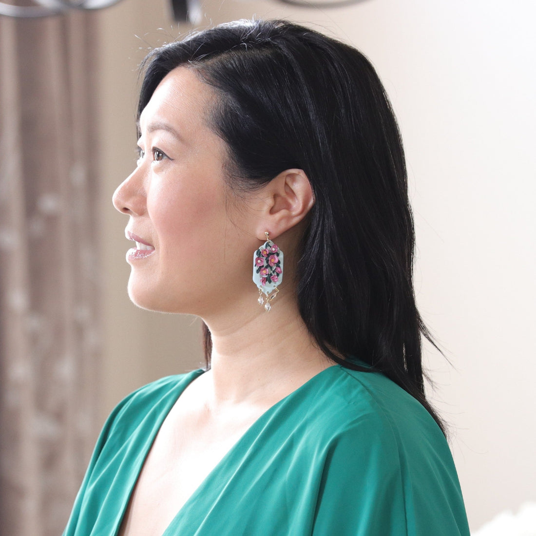 HANGING GARDENS dangle earrings